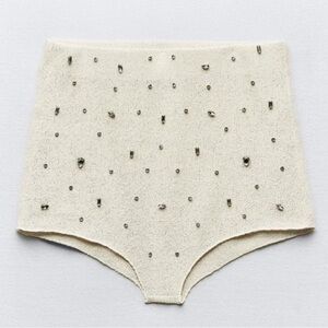 ZARA high wait jewel panties - Small - worn once- perfect condition.